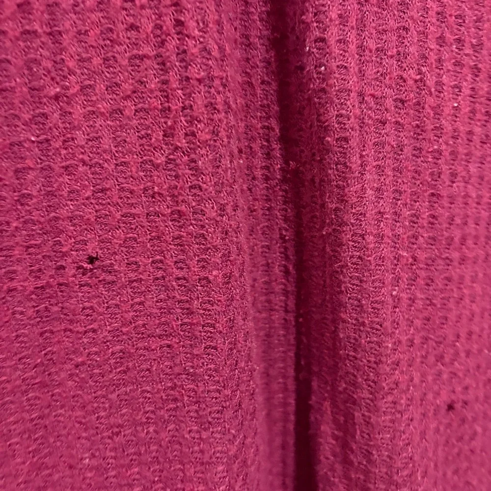Flirtitude Maroon Tie Front Tunic Sweatshirt with hood